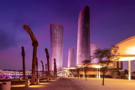 Lusail,,Qatar,-,December,18,,2022:,Lusail,Plaza,4,Tower.